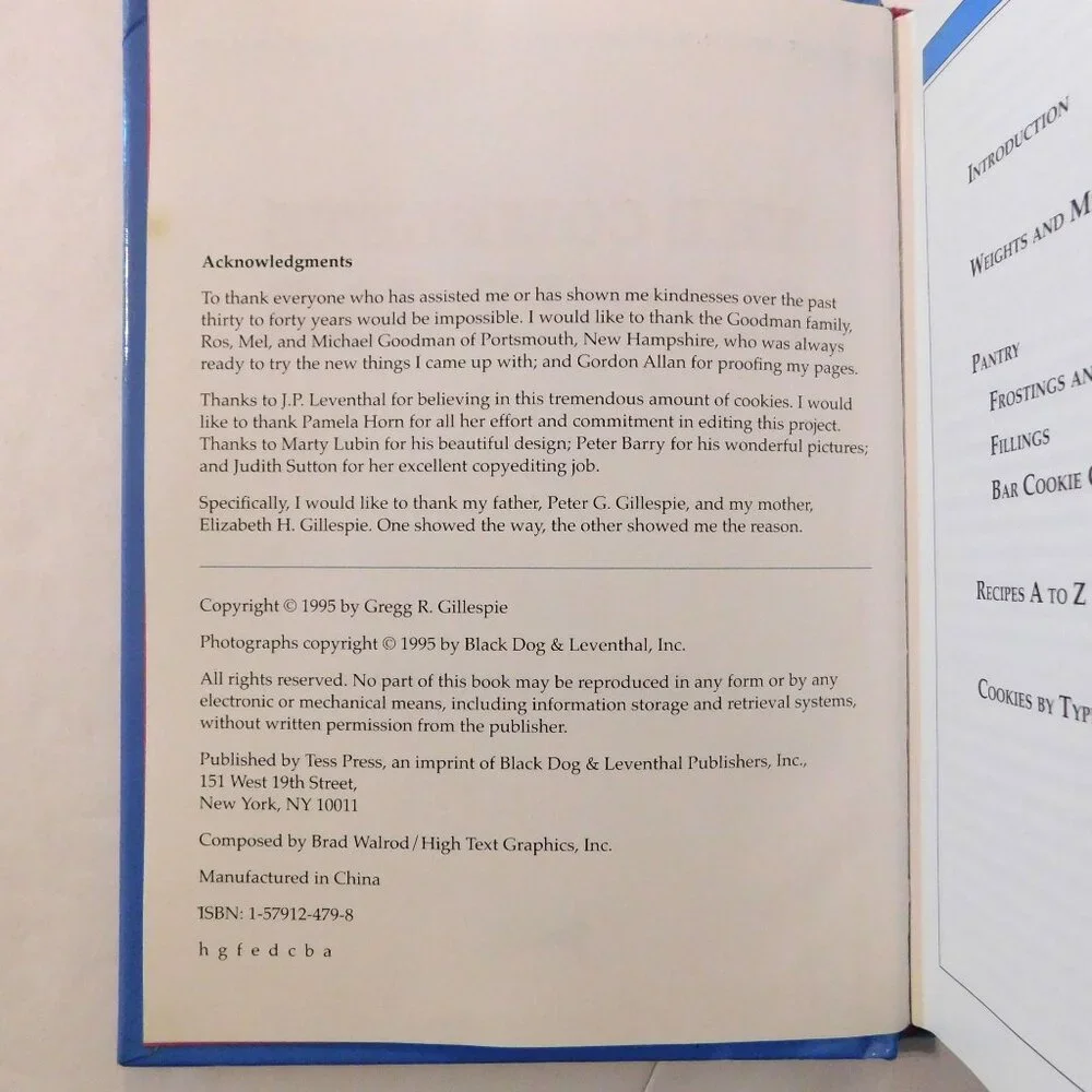Complete Cookie Jar Cookbook by Gregg Gillespie 1995 HB 1001 Recipes Bars Snaps